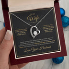 To My Wife – From Husband – Forever Love Necklace