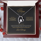 To My Mom – Birthday Gift – Forever Love Necklace