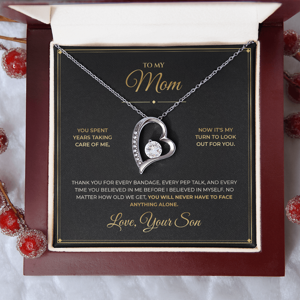 To My Mom – From Son – Forever Love Necklace