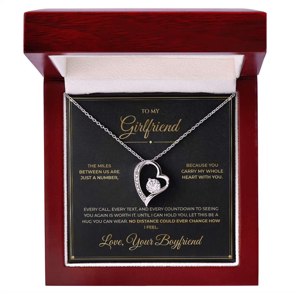 To My Girlfriend – From Boyfriend – Forever Love Necklace