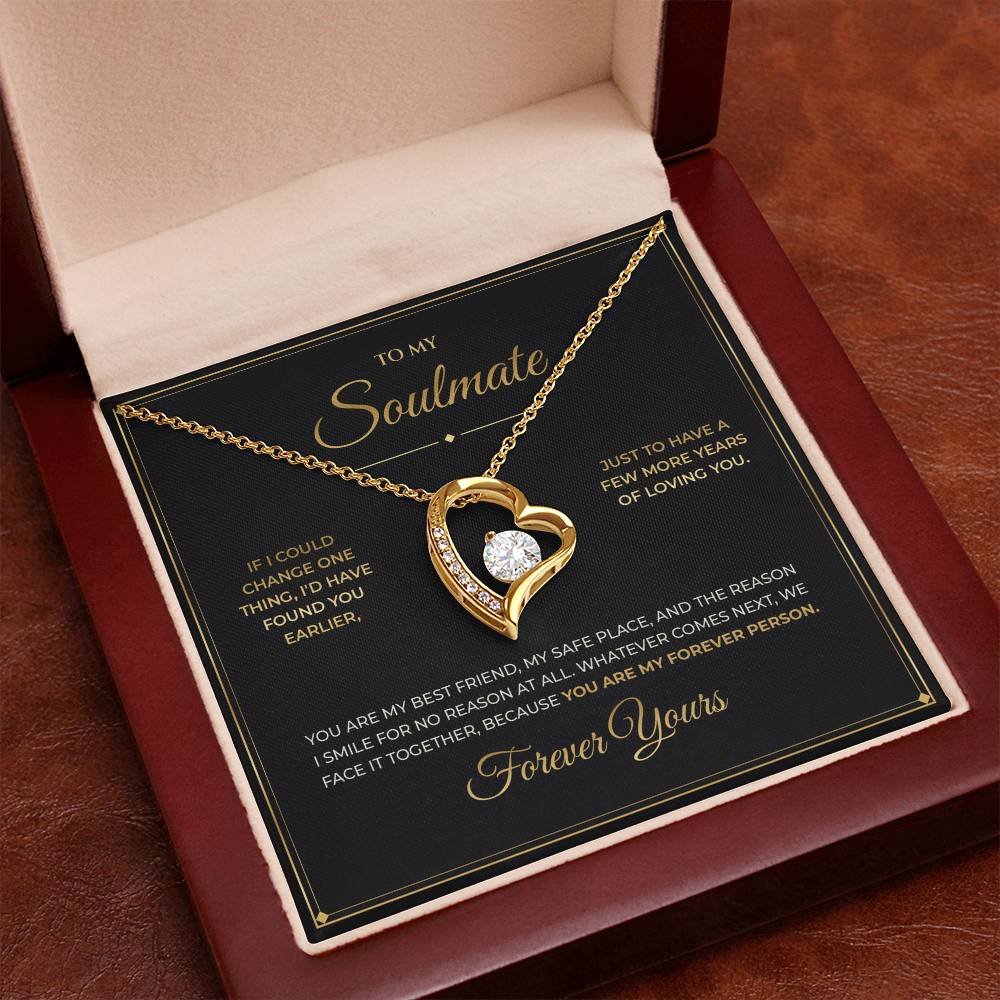 To My Soulmate – Forever Love Necklace