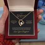 To My Girlfriend – From Boyfriend – Forever Love Necklace