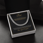 To My Dad – From Daughter – Cuban Link Chain