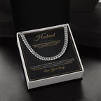 To My Husband – From Wife – Cuban Link Chain