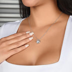 To My Daughter, Love Dad — Love Knot Necklace