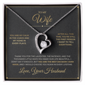 To My Wife – From Husband – Forever Love Necklace