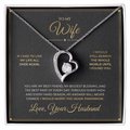 To My Wife message card with Forever Love — I would marry you again tomorrow