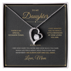 To My Daughter message card for Just Because with Forever Love — I am always just one call away