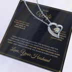 To My Wife – From Husband – Forever Love Necklace
