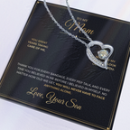 To My Mom – From Son – Forever Love Necklace
