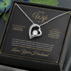 To My Wife – From Husband – Forever Love Necklace