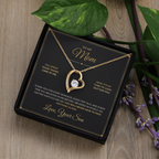 To My Mom – From Son – Forever Love Necklace