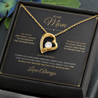 To My Mom – Birthday Gift – Forever Love Necklace